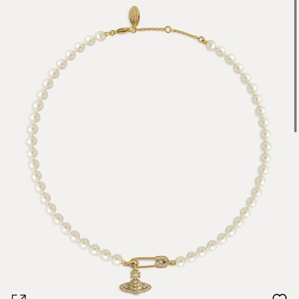 Vivienne Westwood Lucrece Pearl Necklace